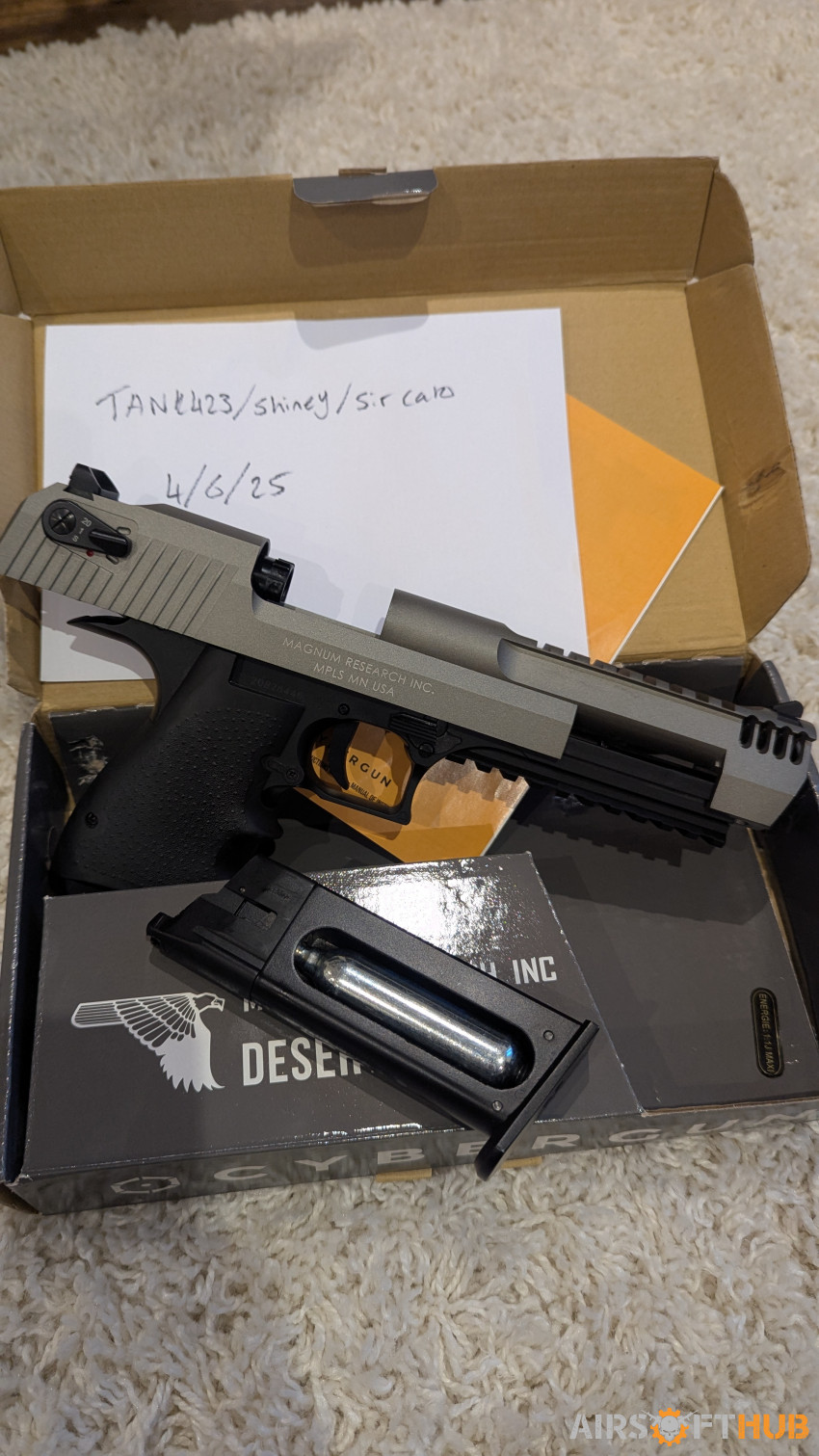 Cybergun Desert Eagle - Used airsoft equipment