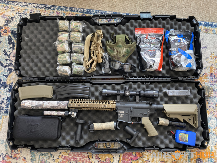 Full Airsoft package - Used airsoft equipment