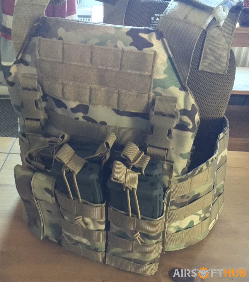Plate carrier full setup - Used airsoft equipment