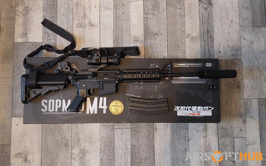 Tokyo Marui Recoil M4 SOPMOD N - Used airsoft equipment