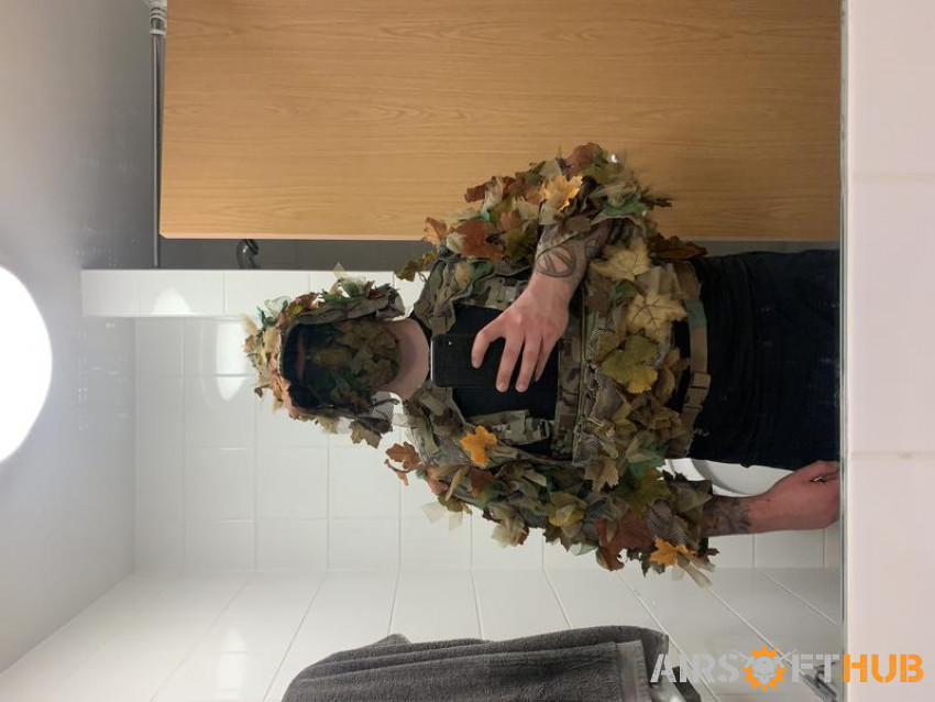 Half-ghillie suit - Used airsoft equipment