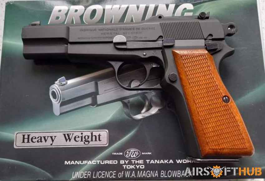 BROWNING HI -POWER. - Used airsoft equipment