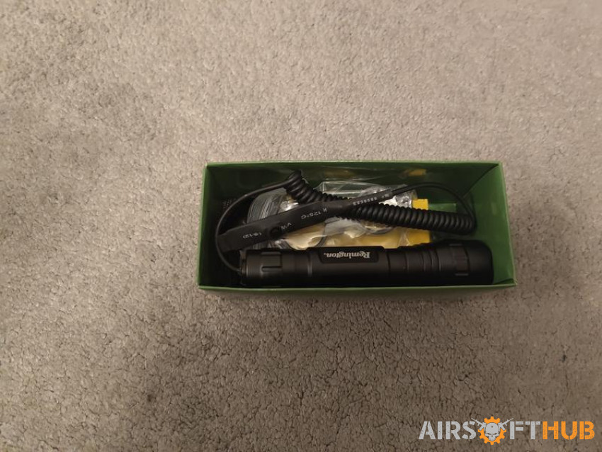 Remington Flashlight / Torch - Used airsoft equipment