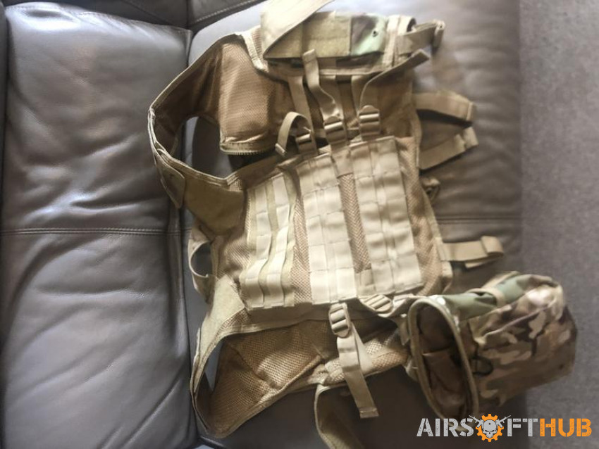 High spec vest 6 mag hold 6 pi - Used airsoft equipment