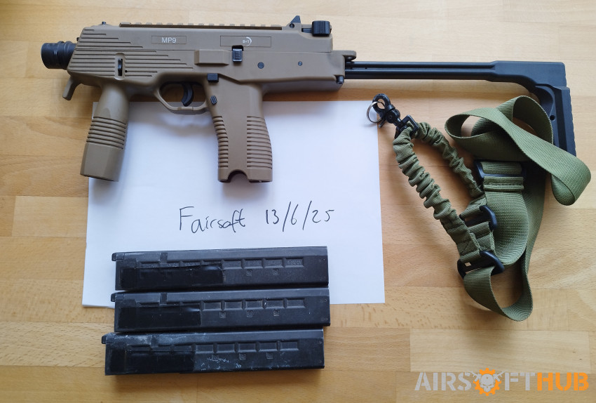 KWA GBB MP9 - Used airsoft equipment