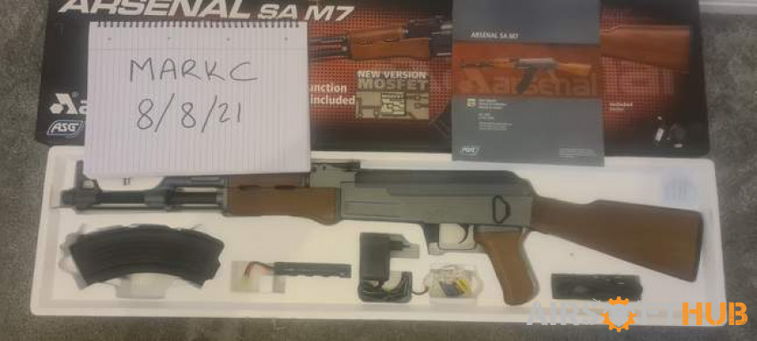 Arsenal SA M7 asg - Used airsoft equipment