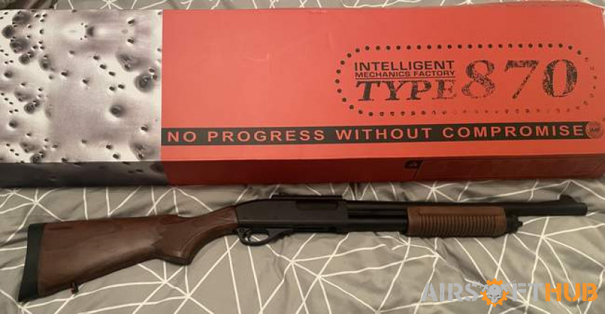 Type 870 Gas Shotgun - Used airsoft equipment