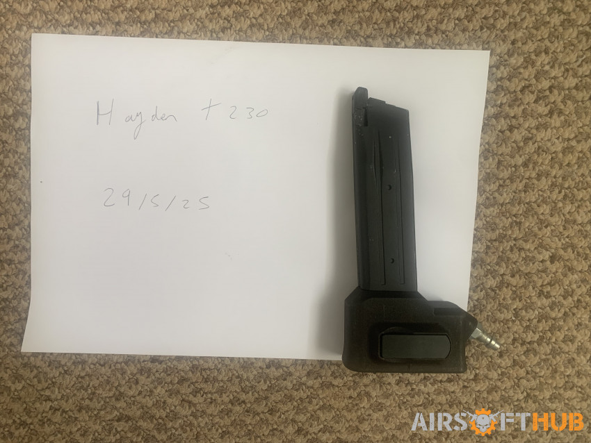 hi capa parts plus hpa adapter - Used airsoft equipment