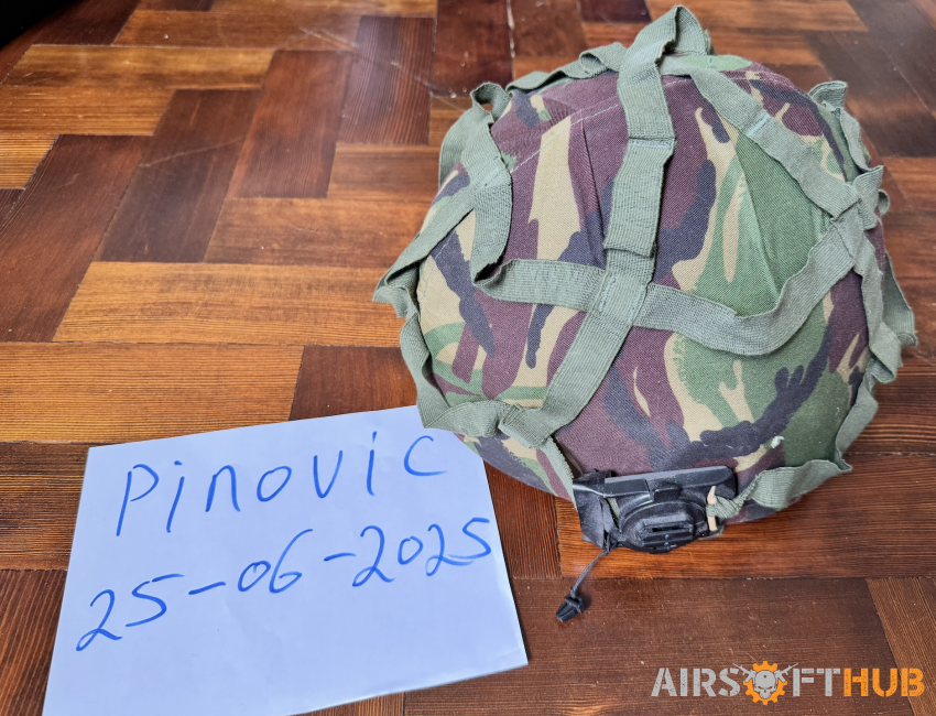 British Army MK6 Helmet - Used airsoft equipment