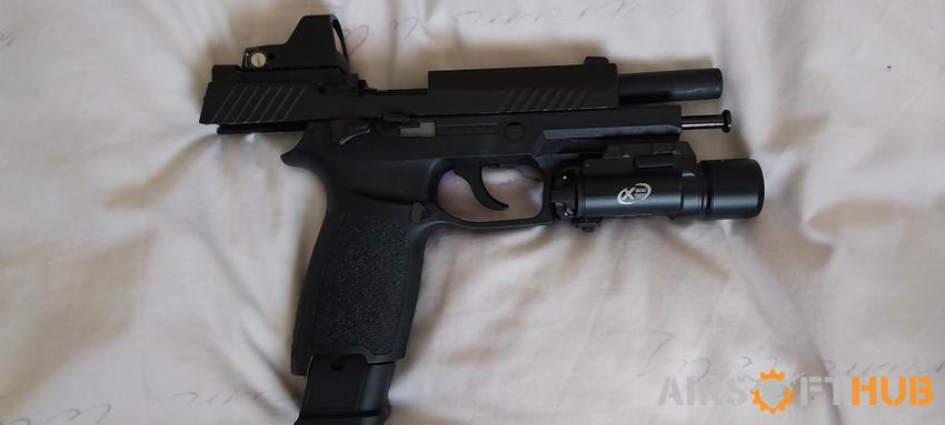 aeg M17 gbb pistol - Used airsoft equipment