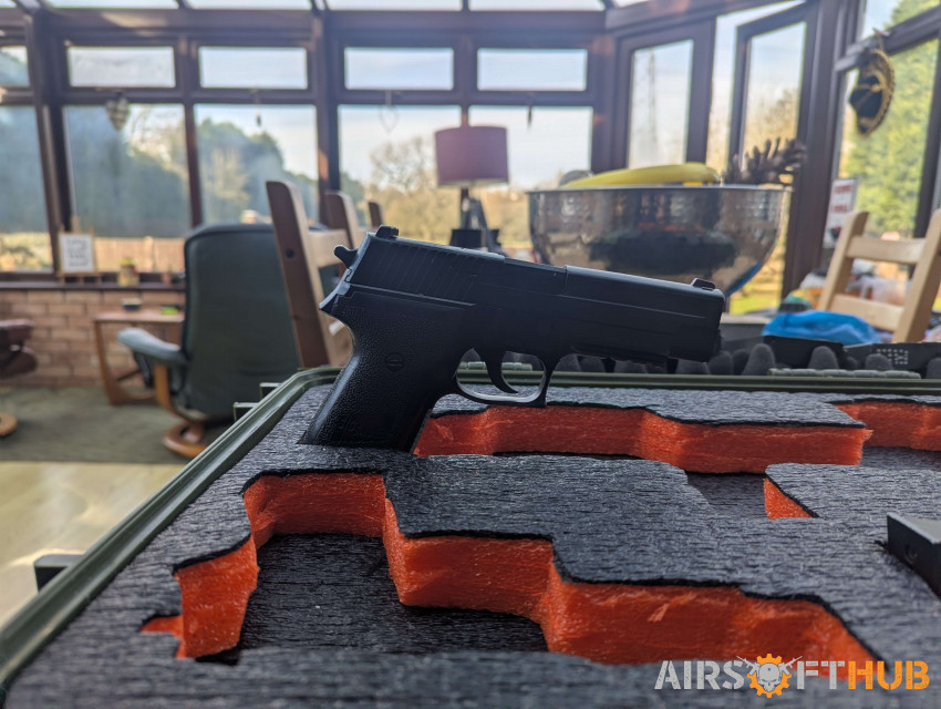 Phylax MK18 AEG + TM P226 GBB - Used airsoft equipment