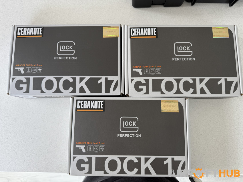 GHK Glock 17 Gen5 MOS Umarex - Used airsoft equipment