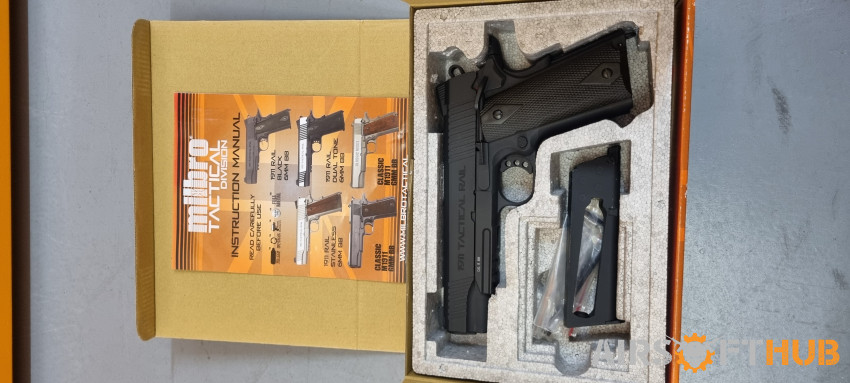Milbro/KWC 1911 Tactical - Used airsoft equipment