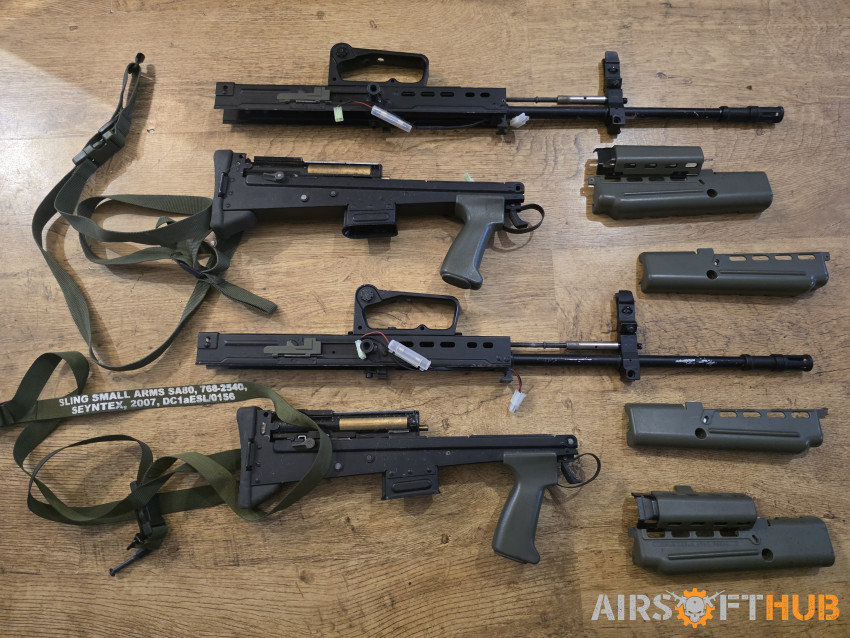 2x SA80s in Bits - Used airsoft equipment