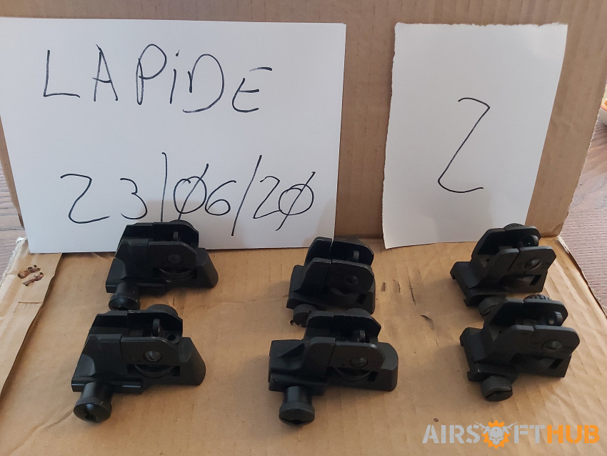 Iron Sights - Used airsoft equipment