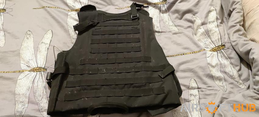 Tactical Vest Black - Used airsoft equipment