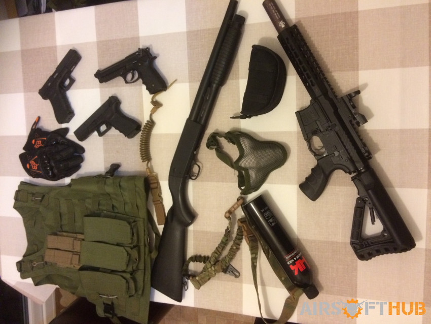 WANTED Airsoft bundles - Used airsoft equipment