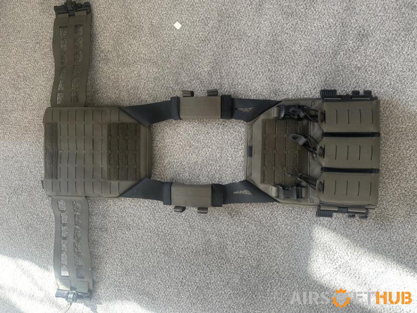 Warrior assault systems plate - Used airsoft equipment