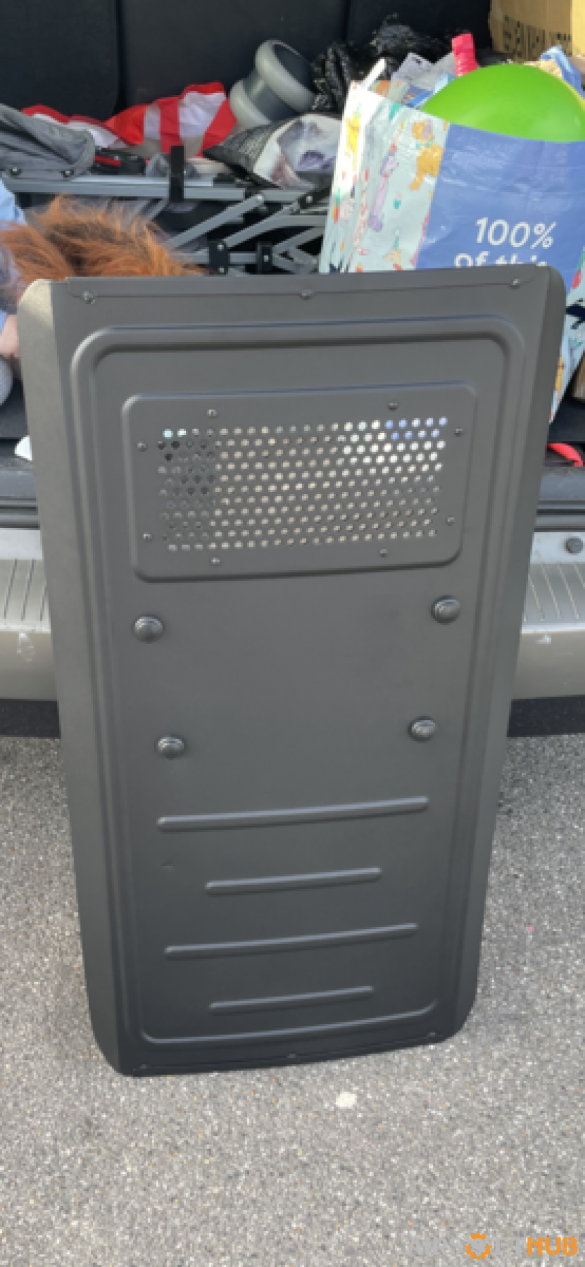 Riot shield - Used airsoft equipment