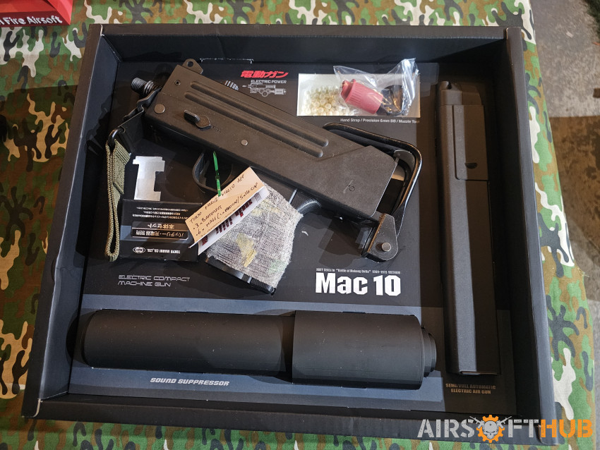 Tokyo Marui Mac10 AEP - Used airsoft equipment