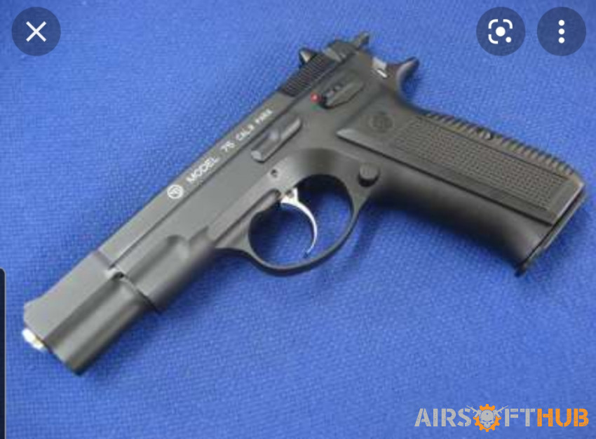 Wanted asg cz75 - Used airsoft equipment