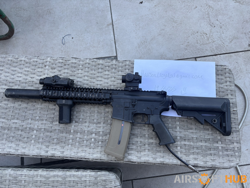 Mk-18 HPA MANCRAFT DMR - Used airsoft equipment