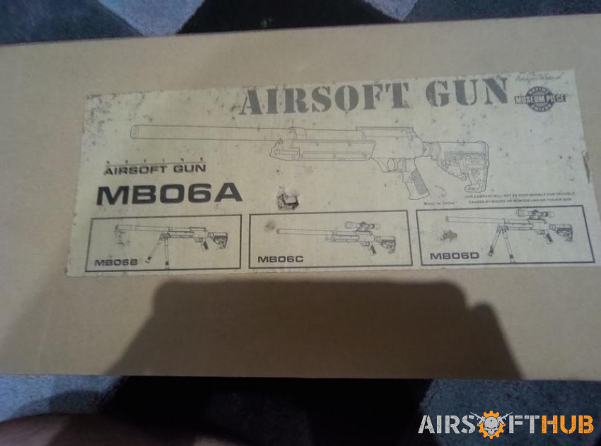 MB06A SNIPER RIFLE - Used airsoft equipment