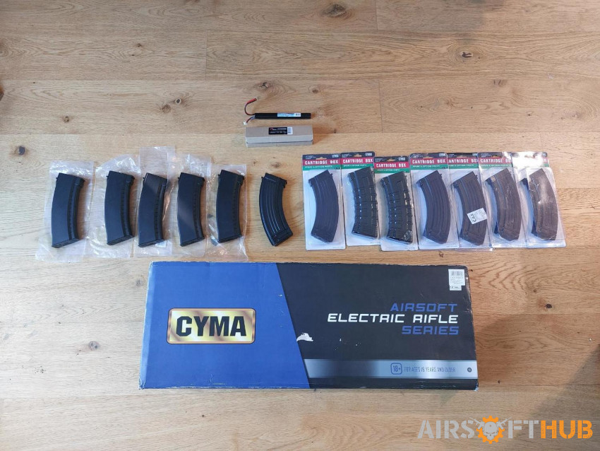 AK BUNDLE - Used airsoft equipment