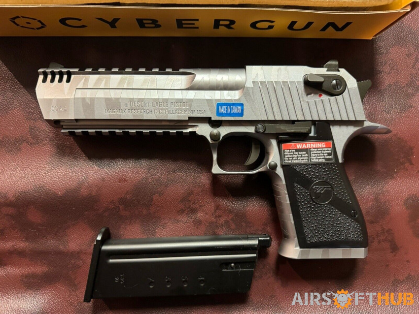 WE-Tech Desert Eagle Full Meta - Used airsoft equipment