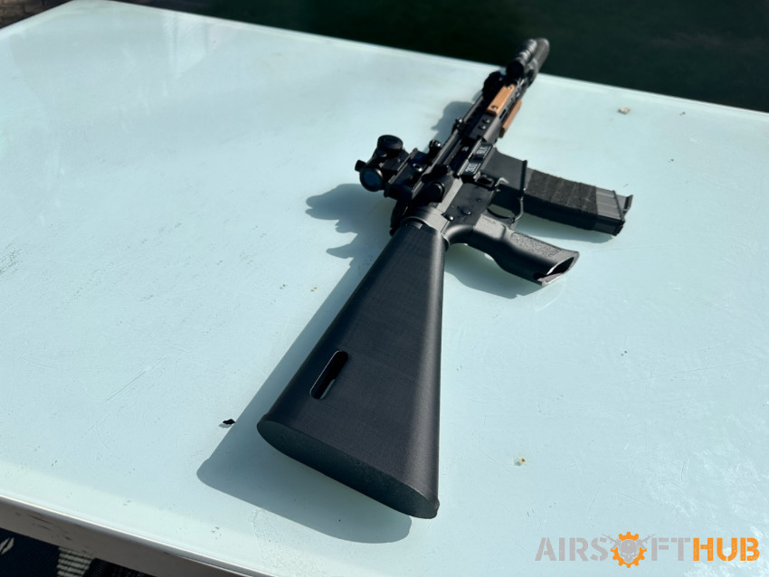 MWS M4 / M16 Fixed Stock - Used airsoft equipment