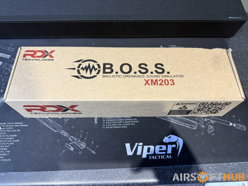 Umerex HK416 with BOSS RDX203 - Used airsoft equipment