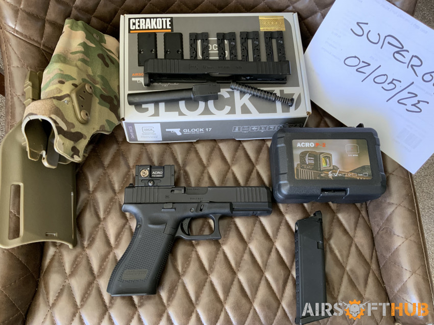 Umarex GHK Glock 17 Gen 5 MOS - Used airsoft equipment