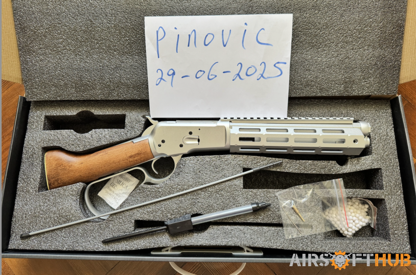 Brand New A&K1873R Winchester - Used airsoft equipment