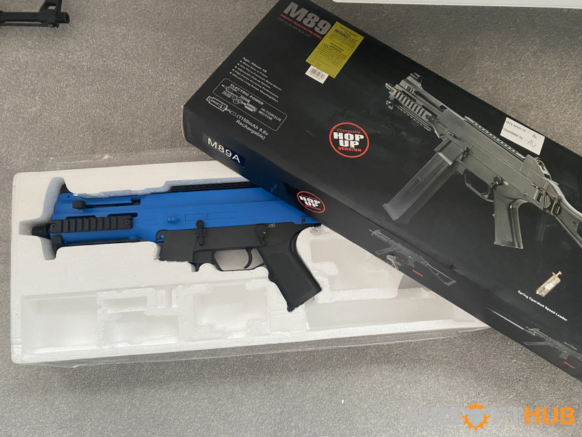 M89A SEMI/FULL AUTO RIFLE - Used airsoft equipment