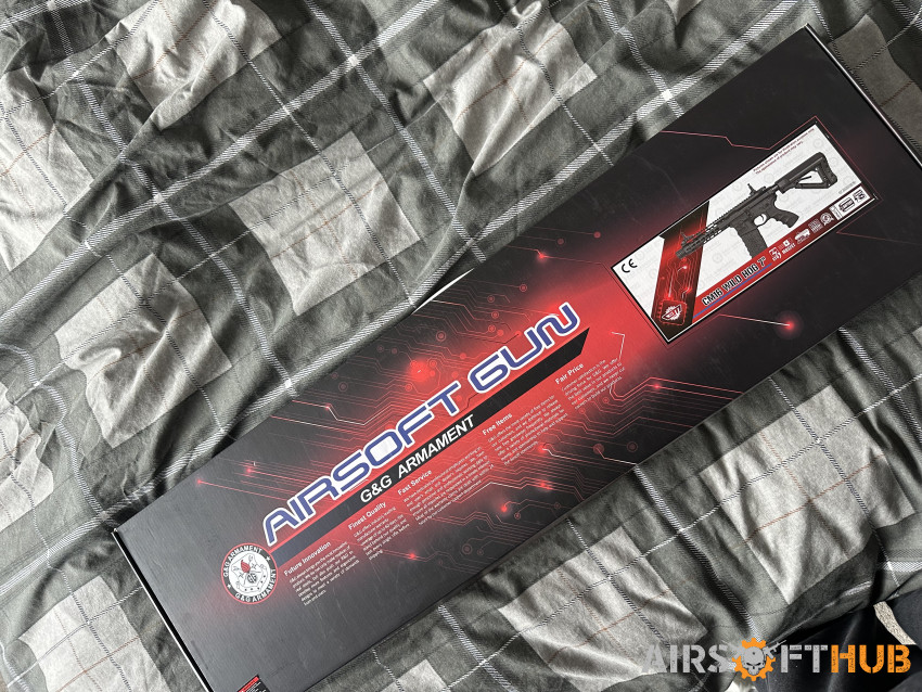 G&G CM16 Wildhog 7" HPA - Used airsoft equipment