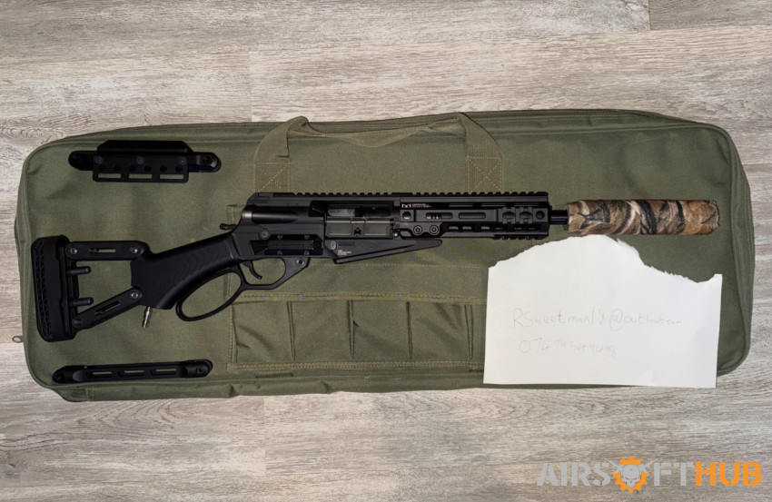 Full Upgraded G&G Levar HPA - Used airsoft equipment