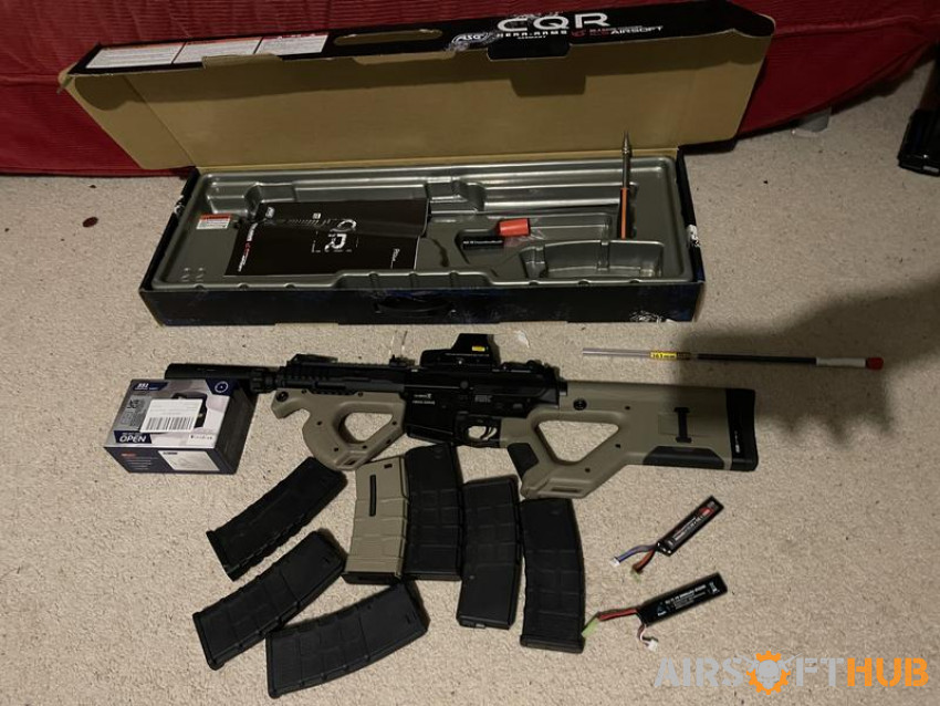 Hera arms cqr upgraded - Used airsoft equipment
