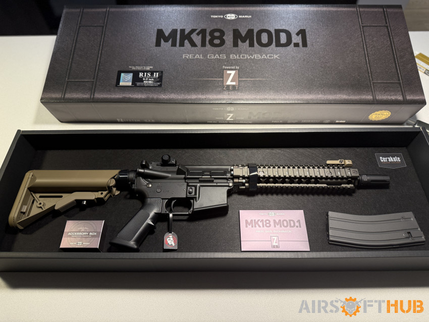 Tokyo Marui Mk18 Mod.1 GBB - Used airsoft equipment