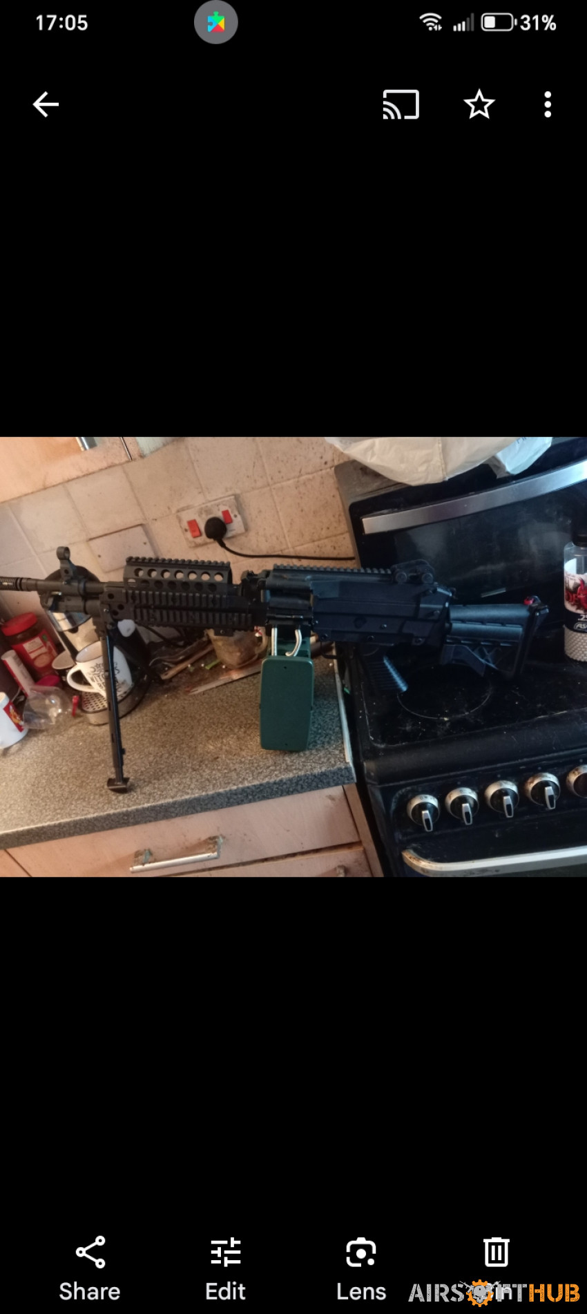 a&k mk46 spw aeg - Used airsoft equipment