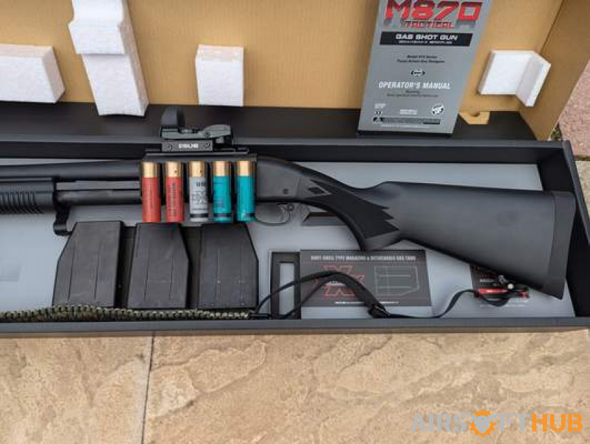 Tokyo Marui M870 Tactical - Used airsoft equipment