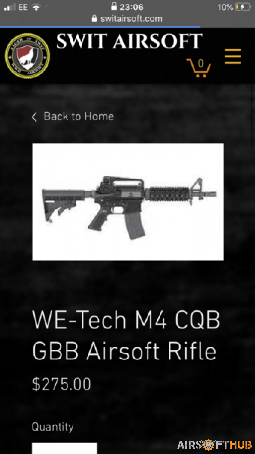 Want to buy GBBR prefer We m4 - Used airsoft equipment