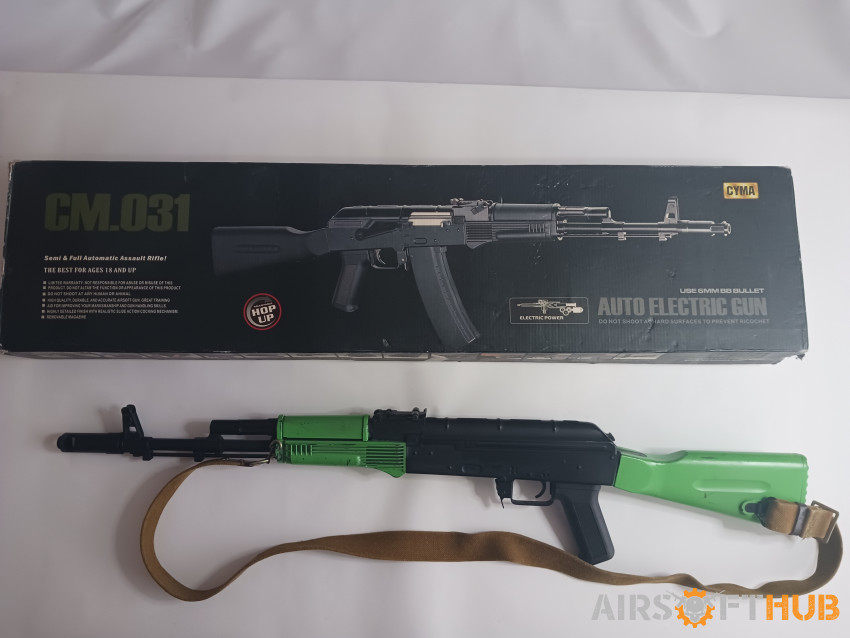CYMA Ak74 (wo/trigger spring) - Used airsoft equipment