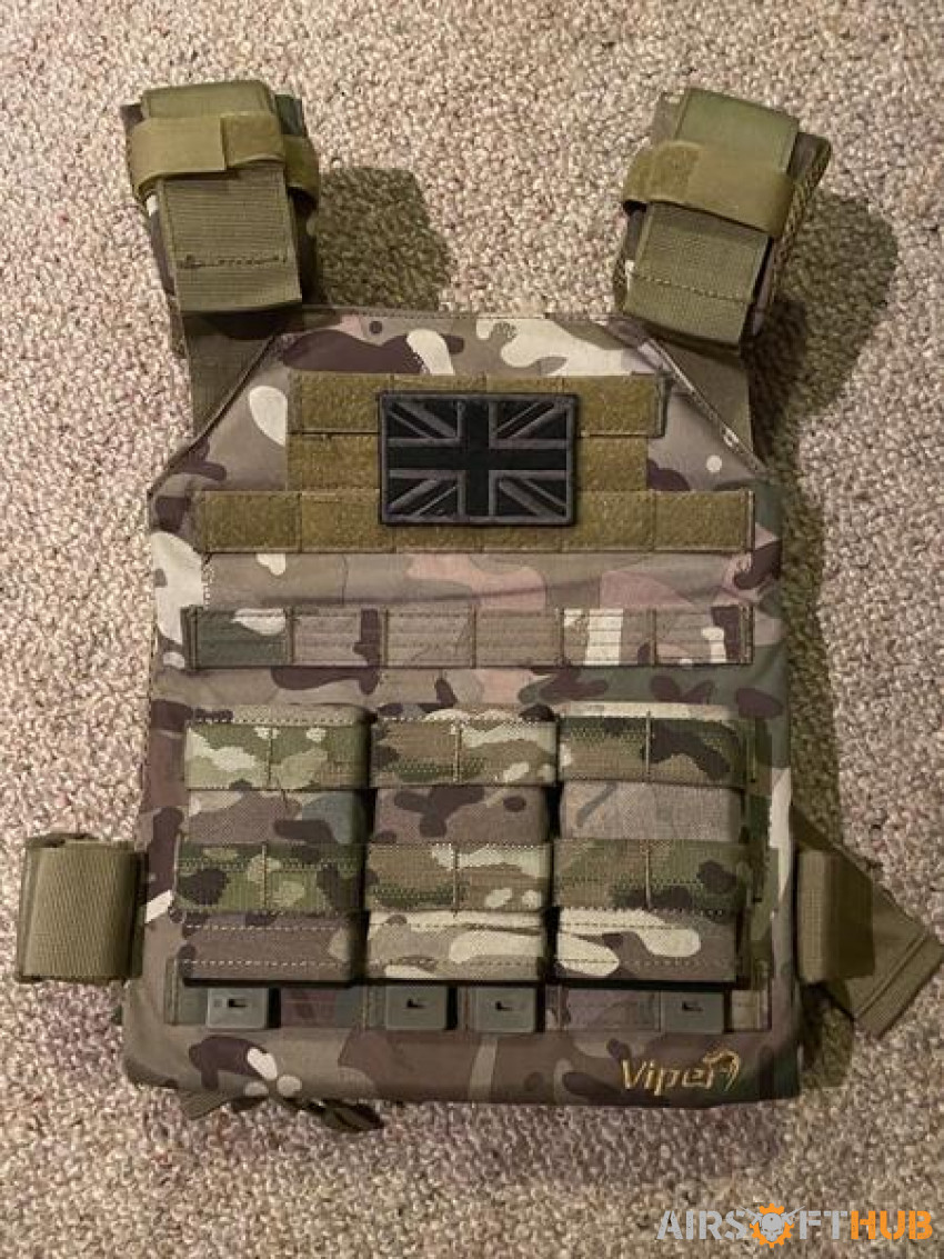 Viper Plate Carrier Multicam - Used airsoft equipment