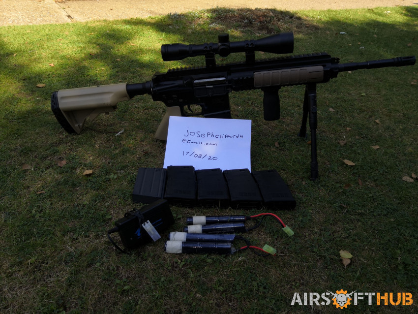 hk416 Dmr - Used airsoft equipment