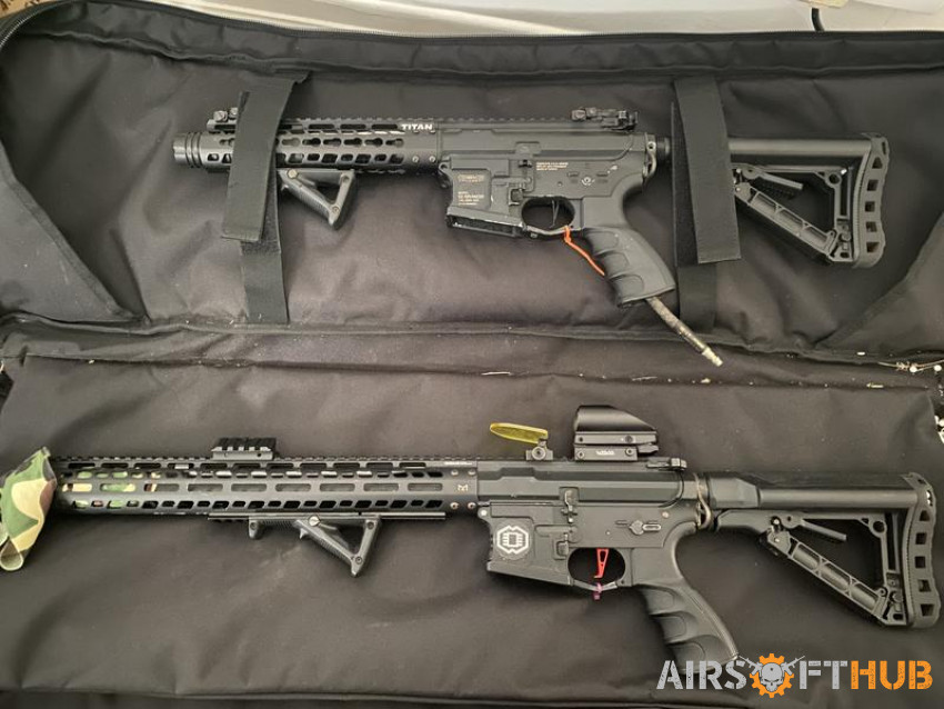 Tr16 aap01 and hpa wildhog - Used airsoft equipment