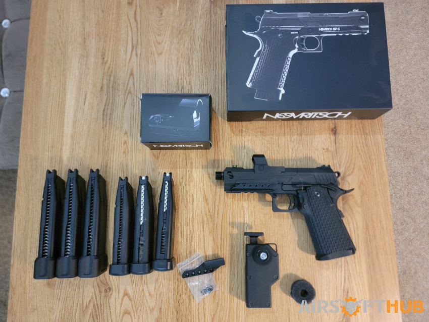 Novritsch ssp5 4.3 + 6 mags +m - Used airsoft equipment