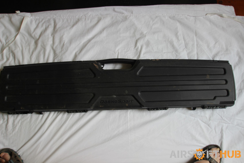 Ridged ABS hard shell case - Used airsoft equipment