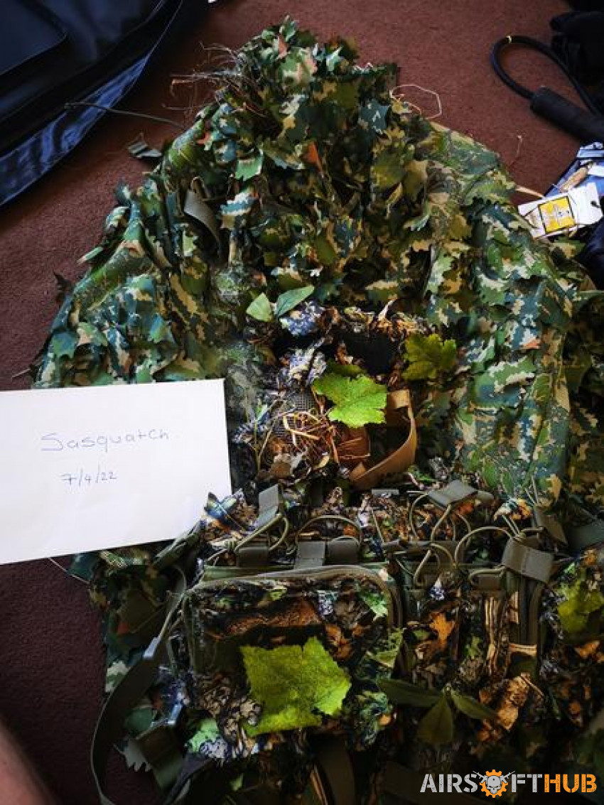 Ares striker as02 plus ghillie - Used airsoft equipment