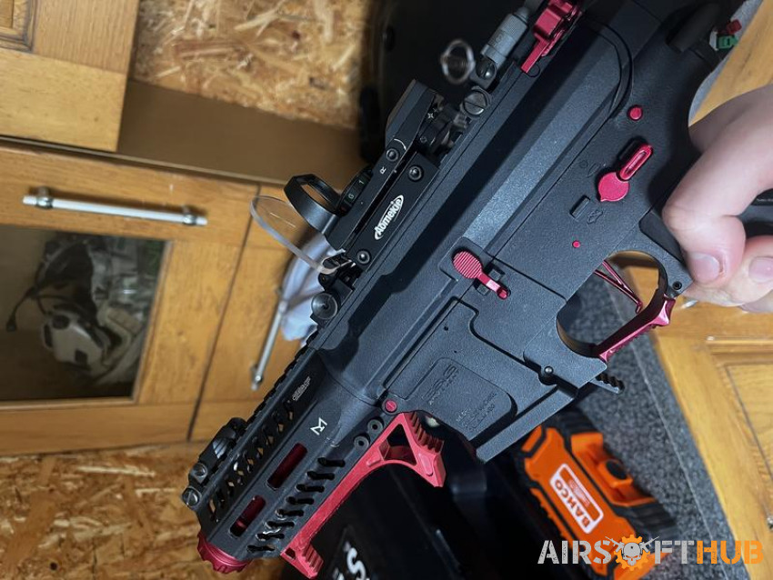 G&G arp9 fire red - Used airsoft equipment