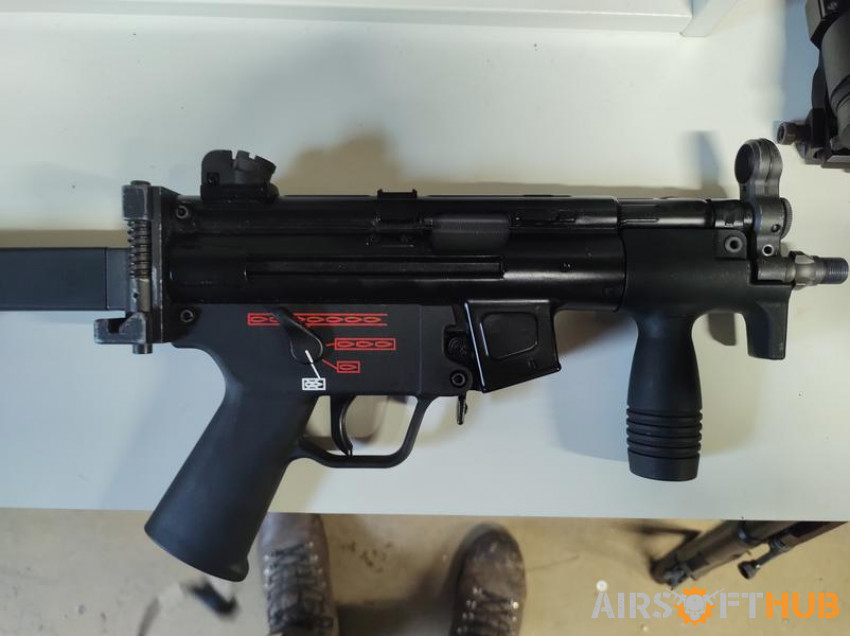 WE GBBR MP5 Apache - Used airsoft equipment